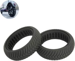Electric Scooter Tires, 6.5-inch Explosion-proof Honeycomb Tires, Hollow Shock Absorption, Maintenance-free, Electric Scooter Accessories, 2pcs