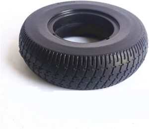 Electric Scooter Tires, 6X2 Explosion-proof Solid Tires 6-inch Non-inflatable Tube-free Anti-skid Wear-resistant Electric Scooter Accessories