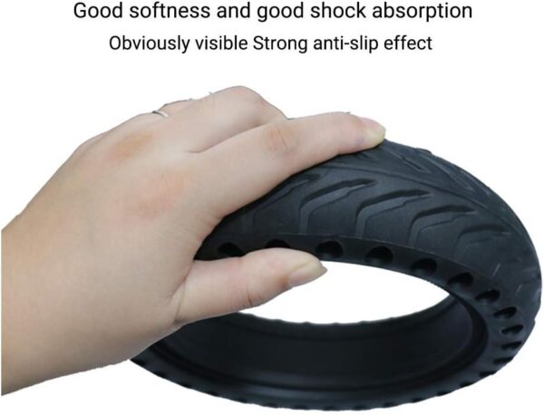 Electric Scooter Tires, 8 1 / 2x2 Honeycomb Solid Tires, 8.5-inch Explosion-proof Outer Wheels, Non-inflatable Anti-stab, for Electric Scooters