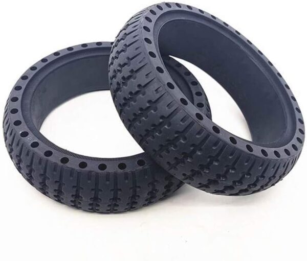 Electric Scooter Tires, 8.5-inch Honeycomb Explosion-proof Tires, Hollow Shock Absorption, Suitable for Replacing 6.5x45 Scooters