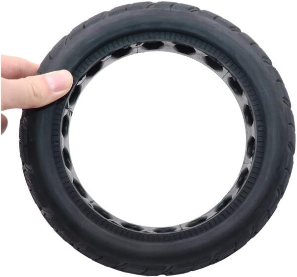 JQCHY Electric Scooter Tires, 8 1-2x2 Explosion-Proof Solid Tires, Inner Honeycomb Shock Absorption, Non-Slip Pattern, M365 Scooter Tires