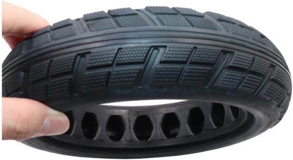 JQCHY Electric Scooter Tires, 8 1-2x2 Explosion-Proof Solid Tires, Inner Honeycomb Shock Absorption, Non-Slip Pattern, M365 Scooter Tires