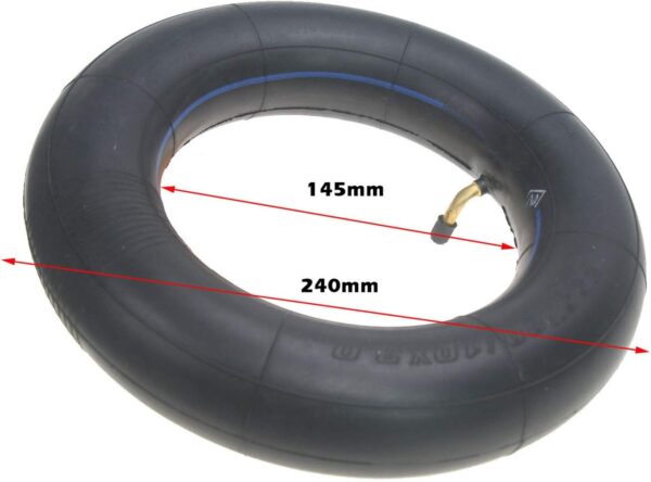 Thickened 10 * 3 Inner Tube Electric Scooter Tire 255 * 80 Inner Tube Suitable for 90/65-6.5 and 80/65-6.5 Tires 240mm Diameter Tire Electric Skated Inner Tube
