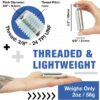 ICO CO2, 16g / 25g Threaded CO2 Cartridges, CO2 Cartridges for Use with CO2 Bike Tire Inflator, C02 Cartridges for MTB & Road Bikes, Food Grade CO2 Cartridges
