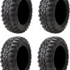 Tusk Terrabite Set Of 4 UTV ATV Tires (27x9-14 / 27x11-14)
