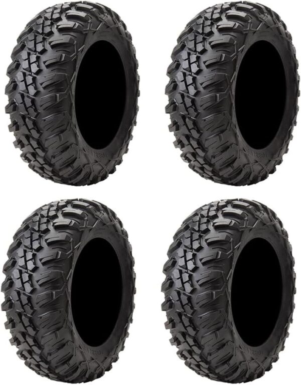 Tusk Terrabite Set Of 4 UTV ATV Tires (27x9-14 / 27x11-14)