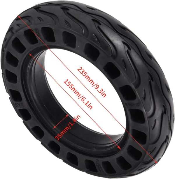 10 Inch Electric Scooter Tire, Explosion Proof 10x2.125 Tire for Xiaomi PRO for Xiaomi 1S for Xiaomi M365
