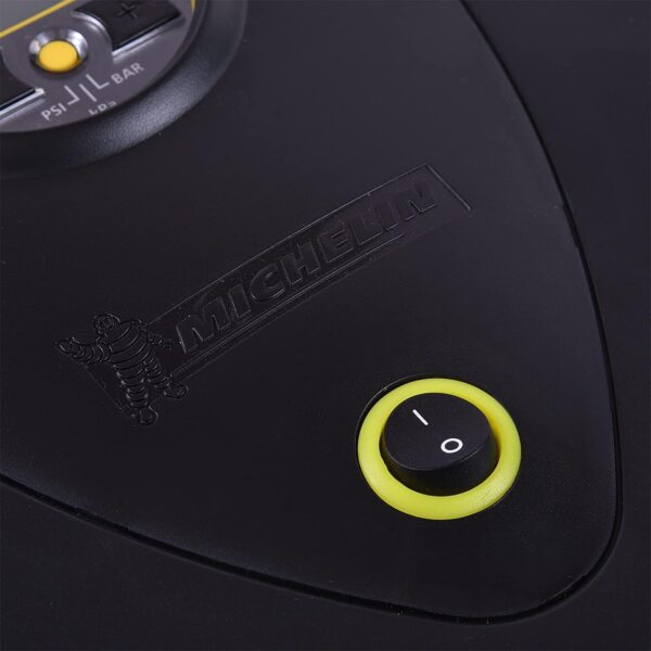 MICHELIN 12262 Programmable Fast Flow Digital Tyre Inflator with Pre-Set, Bleed Valve, and LED Light