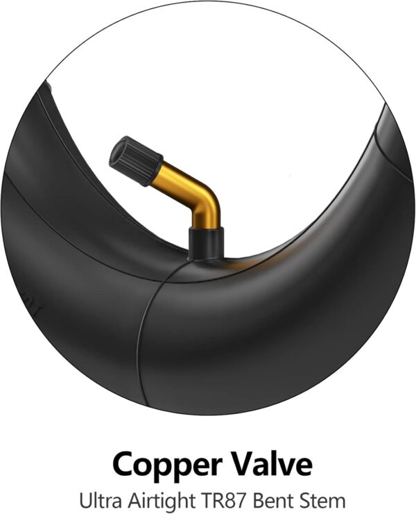 RUTU 10 x 2.125 (10 Inch) Inner Tube Replacement for 2 Wheel Scooter 10X2 Tires 10X1.90 10X1.95 10X2 10X2.125 Inner Tube 2 Pack of