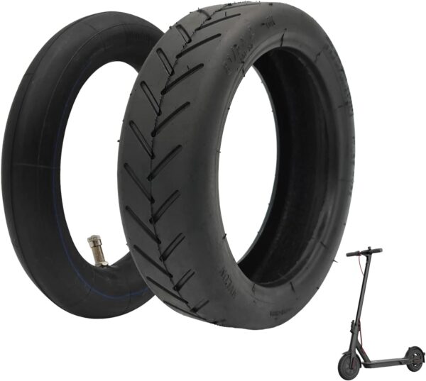 8.5 Inch Tire Tube Compatible for Xiaomi M365 Pro/Gotrax Gxl V2 Electric Scooter 50/75-6.1 Tire Replacement 8.5 Air Filled Tire 8 1/2 X2 Scooter Inner Tube Tires