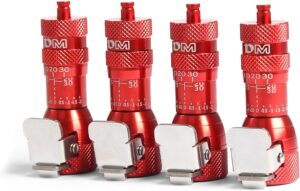 DUNE MASTER PRO Ultra Precise Automatic Tyre Deflator Adjustable Air Down Tool 4pcs (6-34psi) Valves 4x4 Off-Road Accessory (UAE Brand) (DUNE MASTER PRO)
