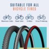 Alphatrail Oscar Bicycle Tyre Levers - Set of 2 I Sturdy Metal Core Made of Aluminium (36 g Total Weight) I Optimal Lever Length I Ergonomic Jacket Lifter for Schwalbe, Michelin, Continental, Maxxis