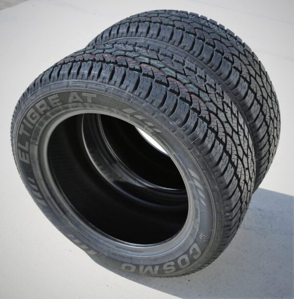 Cosmo El Tigre AT A/T All-Terrain Off-Road Light Truck Radial Tire-LT265/70R17 265/70/17 265/70-17 121/118S Load Range E LRE 10-Ply BSW Black Side Wall