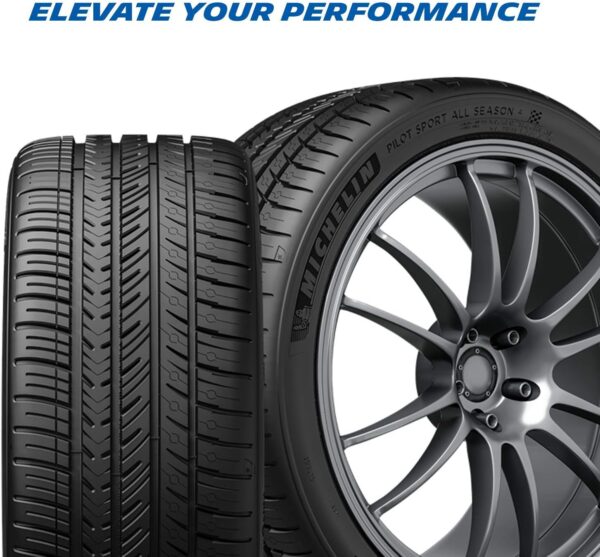 MICHELIN Pilot Sport All-Season 4 Car Tire for Sport and Performance Cars - 245/35ZR19 (89Y) ZP
