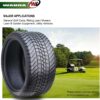 WANDA 215/35-14 Golf Cart ATV Tires 4 Ply 215/35x14 -Set 4-14009