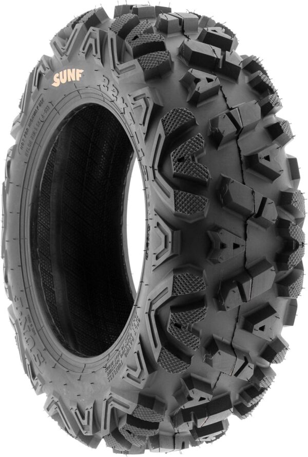 SunF 25x11-10 ATV UTV 25x11x10 All Terrain Tires 6 PR A033 POWER I - PAIR of 2
