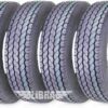 4 Premium Trailer Tires ST 205/75D15 F78-15 Deep Tread- 11021