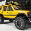 FEDCO FCX24 Wheels and Tires 1.0 Beadlock Wheels 50MM Soft Sticky Tires with Brass Counterweight Ring for Axial SCX24 FMS FCX24M FCX24 Upgrades 1/24 RC Crawler