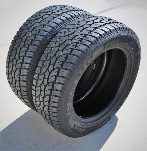 Cosmo El Tigre AT A/T All-Terrain Off-Road Light Truck Radial Tire-LT265/70R17 265/70/17 265/70-17 121/118S Load Range E LRE 10-Ply BSW Black Side Wall