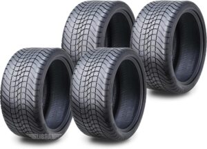 WANDA 215/35-14 Golf Cart ATV Tires 4 Ply 215/35x14 -Set 4-14009