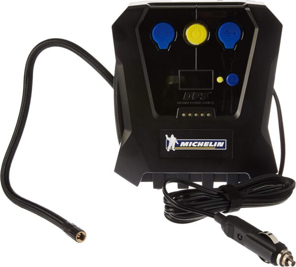 MICHELIN High Power Tyre Inflator Pump Electric Air Compressor 12V Display 12265