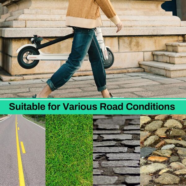 8.5 Inch Tire Tube Compatible for Xiaomi M365 Pro/Gotrax Gxl V2 Electric Scooter 50/75-6.1 Tire Replacement 8.5 Air Filled Tire 8 1/2 X2 Scooter Inner Tube Tires