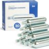 ICO CO2, 16g / 25g Threaded CO2 Cartridges, CO2 Cartridges for Use with CO2 Bike Tire Inflator, C02 Cartridges for MTB & Road Bikes, Food Grade CO2 Cartridges