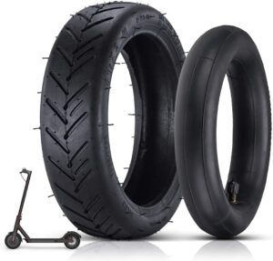 Kenrove Scooter Tire And Tube 8.5" Including Tube One Set Tire For Scooter Xiaomi M365 Inner Tube Straight Inflatable Suitable Tire For MI Version Scooters