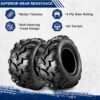 MaxAuto Sport ATV Tires 18x9.5-8 Lawn Mower Tires ATV UTV Off-Road Tires Knobby Sport Golf Cart Tractor Turf Tire 18x9.50x8 All-Terrain 4PR P311 Set of 4