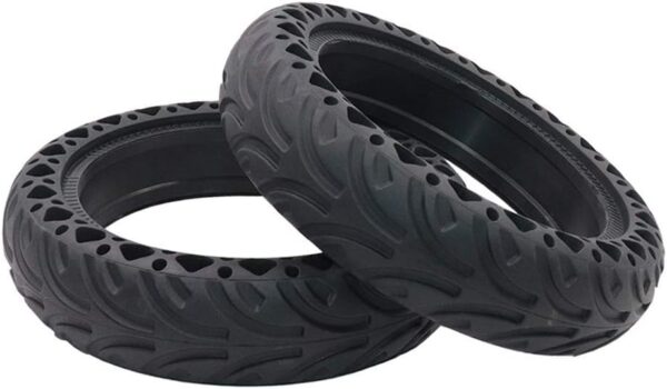 JQCHY Electric Scooter Tires, 8.5 Inch 8 1 / 2x2 Explosion-proof Honeycomb Tires, Wear-resistant Shock Absorption, Suitable for M365 Electric Scooter