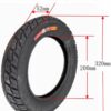 Scooter Inner Tube 12 1/2 x 2 1/4 (62-203) Angled Valve Stem 12.5" x 2.5" Tube for Most Electric Bicycle/Scooter Tyres (Tyres)