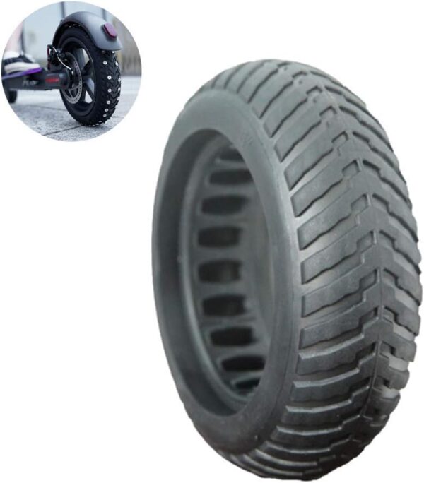 JQCHY Electric Scooter Tires, 6-inch Honeycomb Explosion-Proof Tires, Tubeless, Maintenance-Free, Non-Slip and Puncture-Resistant, Electric Scooter Accessories, 2pcs