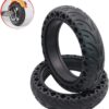 JQCHY Electric Scooter Tires, 8.5 Inch 8 1 / 2x2 Explosion-proof Honeycomb Tires, Wear-resistant Shock Absorption, Suitable for M365 Electric Scooter