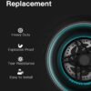 stio 10-inch Thickened Inner Tube Compatible with Ninebot by Segway Kickscooter F25/F30/F40/F65/D18W/D28U/D38U Inflatable Tires Heavy-duty Inflated Tire 10x2.125 Pneumatic Inner Tire Replacements