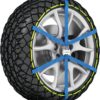 MICHELIN Easy Grip Evolution 7 Snow Chains Car Textile Snow Chains Pack of 2 Tyres Snow Chains Ultra Performance Easy to Use