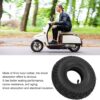 Shanrya 10 Inch Tire and Tube, 4.10/3.50‑4 Tire and Tube Butyl Rubber Heavy Duty Shock Absorption for Hand Trucks for Lawn Mowers