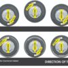 Counteract 8OZ-B4 Centrifugal Force Tire/Wheel Balancing Beads - Off-Road Vehicles, Light/Medium Duty Truck Tires, (4) 8oz Balance Bead Bags, (4) Valve Caps and Cores