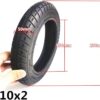 JQCHY Electric Scooter Tires, 10x2.0 54-156 Non-slip Wear-resistant Tires, Compatible with Scooters, Used to Replace M365 Pro Scooter Tire Upgrades