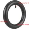 MIMIRACLE 60/70-6.5 Inner Tube Replacement 2-Pack Compatible with Segway Ninebot Max G30 G30D G30E G30LP for Electric Scooter 10 Inch Tires Straight Vavle