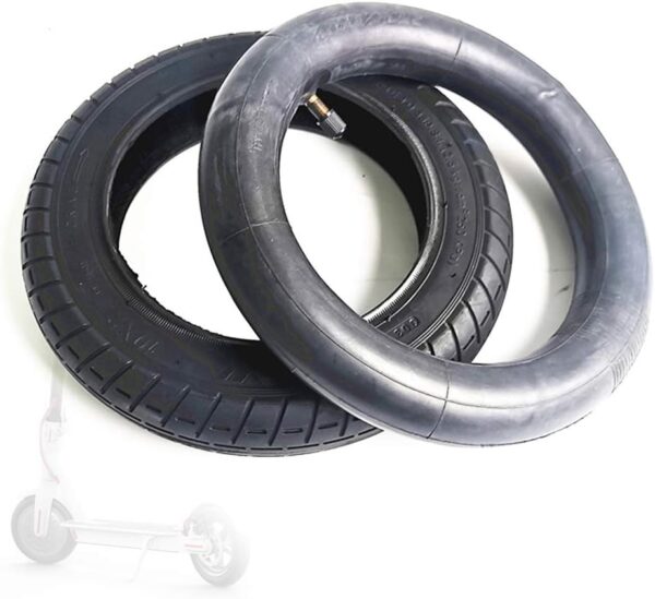 JQCHY Electric Scooter Tires, 10x2.0 54-156 Non-slip Wear-resistant Tires, Compatible with Scooters, Used to Replace M365 Pro Scooter Tire Upgrades