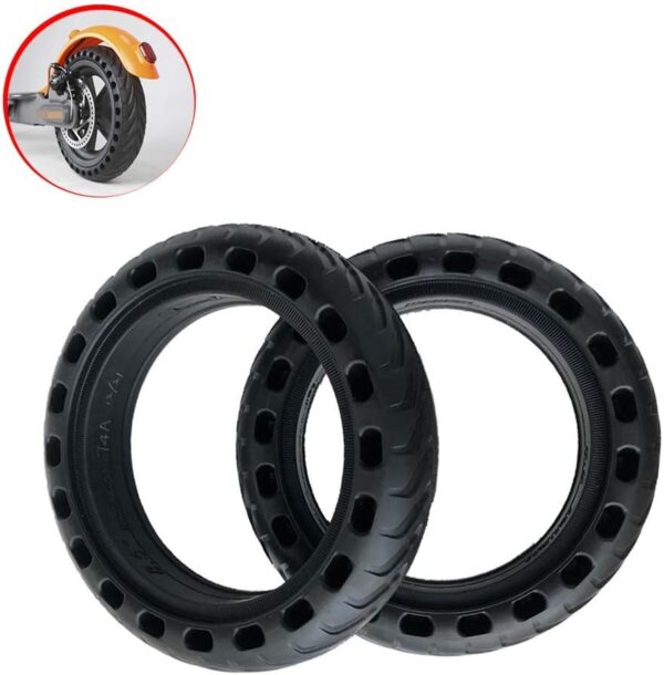 JQCHY Electric Scooter Tires, 8 1 / 2x2 Solid Honeycomb Tires, Non-slip, Explosion-proof and Tear-resistant, Suitable for M365 Electric Scooter Tires