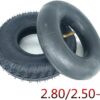 JQCHY Electric scooter tires, 9 inch 2.80/2.50-4 inner and outer tires, non-slip and wear-resistant, suitable for Seniors scooters/electric wheelchairs/flat carts