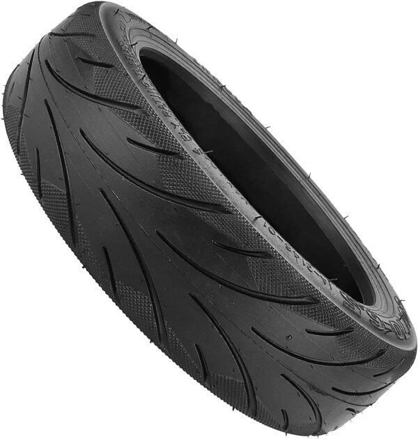 MIMIRACLE 60/70-6.5 Scooter Tire Tubeless Compatible with Segway Ninebot Max G30, Self Repairing Rubber Vacuum Outer Tyre Non-Slip