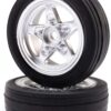 Losi Mickey Thompson Front Tire Premounted 1970 Mini Drag LOS41040