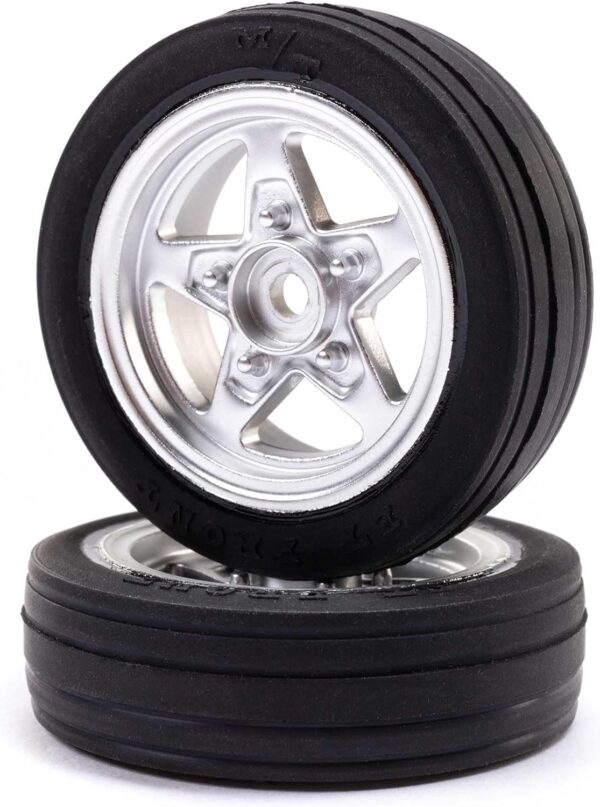 Losi Mickey Thompson Front Tire Premounted 1970 Mini Drag LOS41040